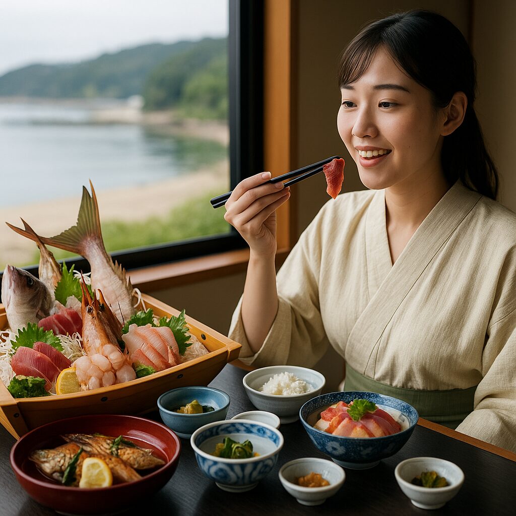 海鮮が本当に美味しい温泉宿を厳選紹介｜ご褒美旅行にぴったりの人気宿ガイド