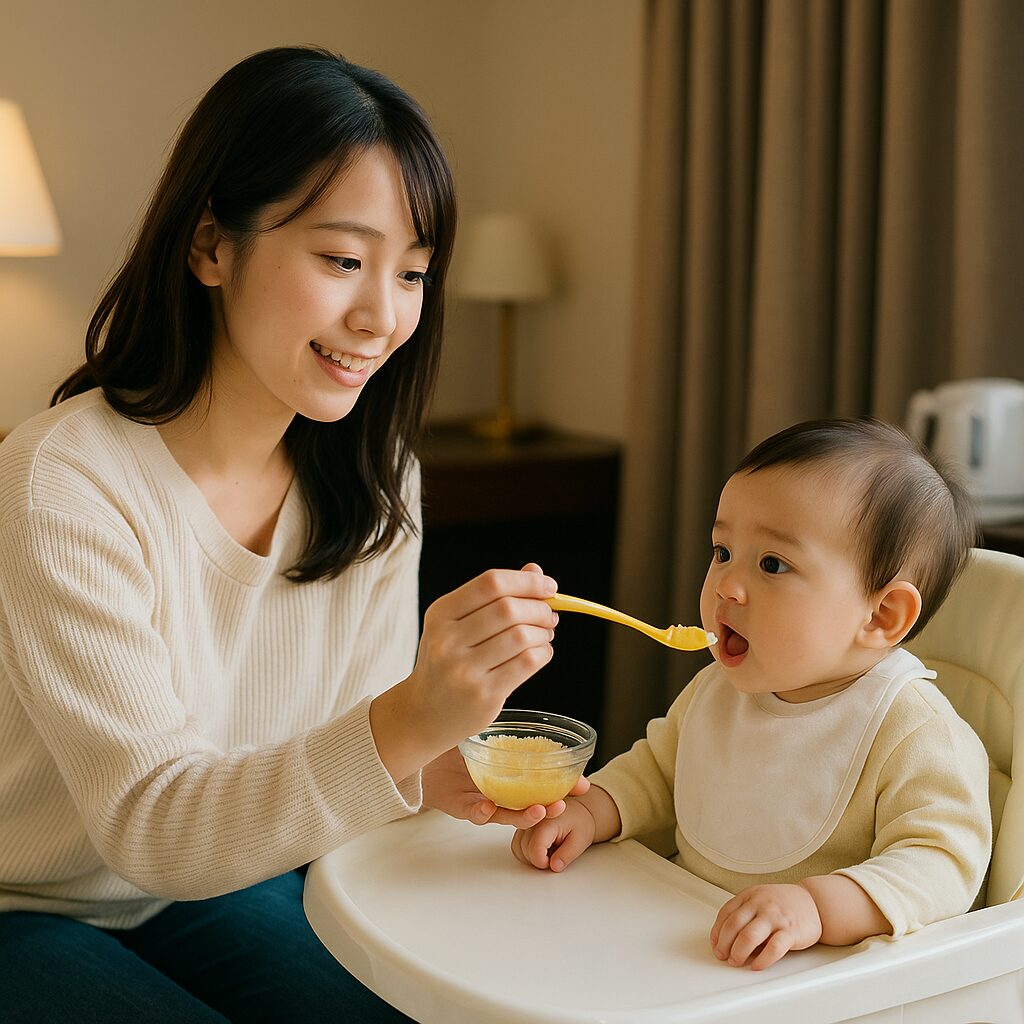 手作り離乳食をホテルで安心してあげるコツ｜持参方法・温め方・準備のポイントをやさしく解説